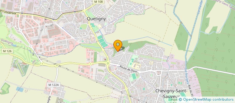 localisation de l'entreprise C.G.V.I à CHEVIGNY-SAINT-SAUVEUR