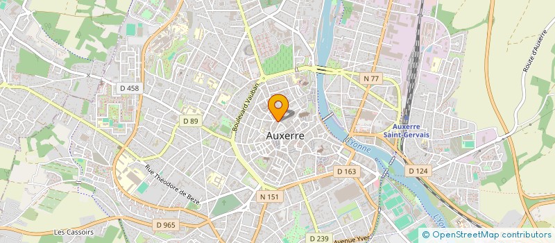 localisation de l'entreprise C- G1 à AUXERRE