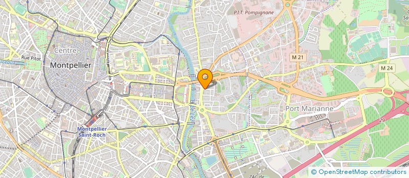 localisation de l'entreprise C GALANT à MONTPELLIER