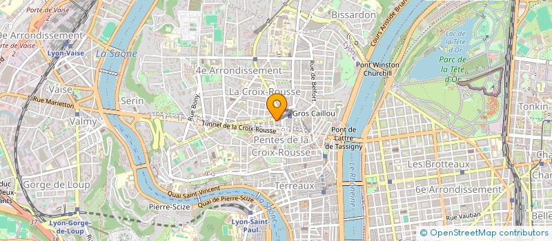 localisation de l'entreprise C'GALICE à LYON