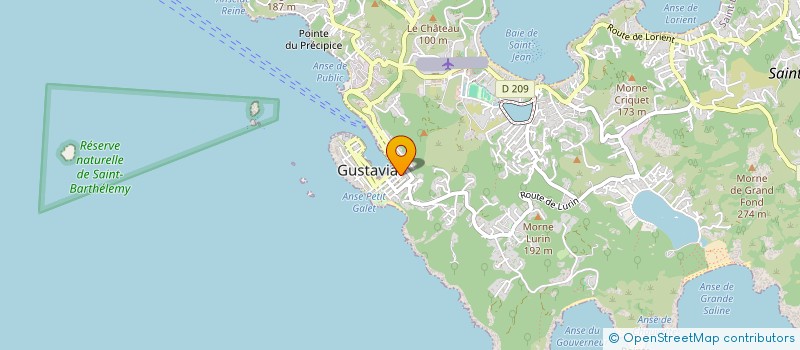 localisation de l'entreprise C-GAPAC à SAINT BARTHELEMY