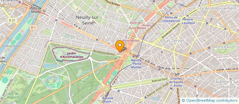 localisation de l'entreprise C.GEST SARL à NEUILLY-SUR-SEINE