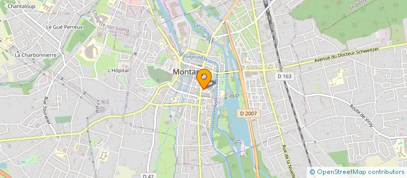 localisation de l'entreprise C-GLOBALNET à MONTARGIS