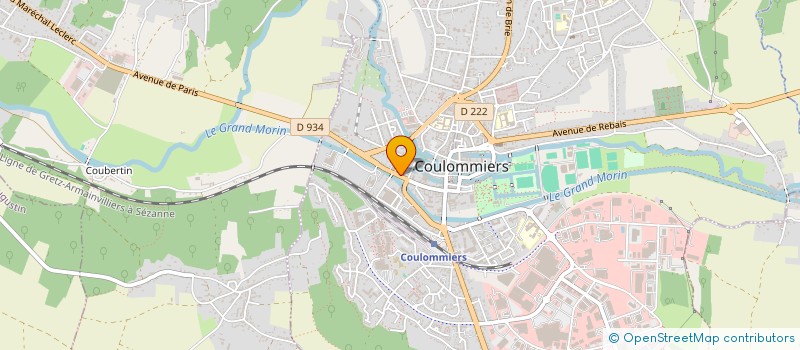 localisation de l'entreprise C'GOURMET à COULOMMIERS