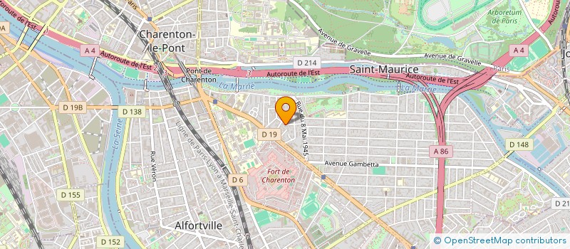 localisation de l'entreprise C. GRATIAS ET COMPAGNIE à MAISONS-ALFORT