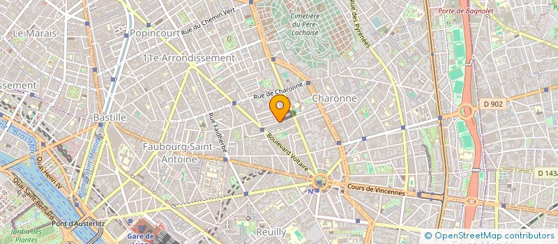 localisation de l'entreprise C.H  PARIS