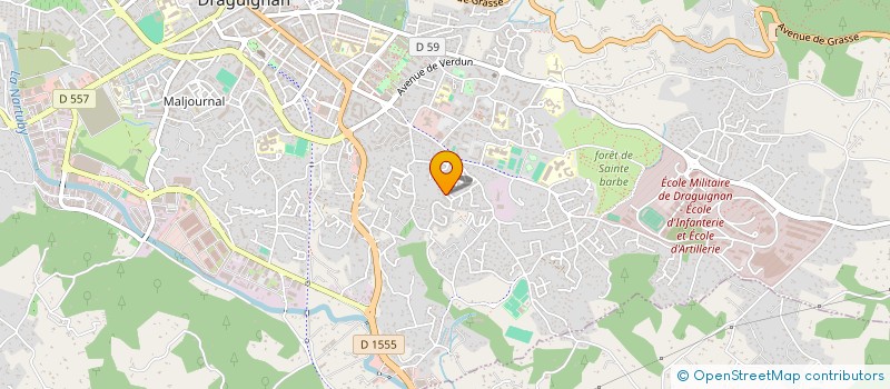 localisation de l'entreprise C.H.A & PAYE  DRAGUIGNAN