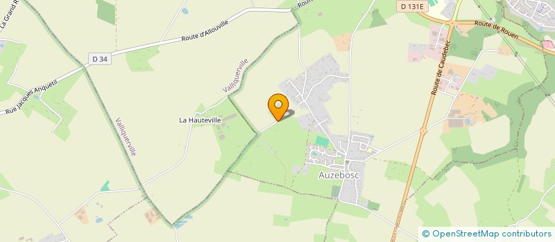 localisation de l'entreprise C.H.B.F.  CROIX-MARE