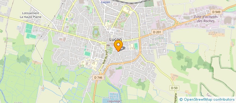 localisation de l'entreprise C.H. CONSEILS à LUCON
