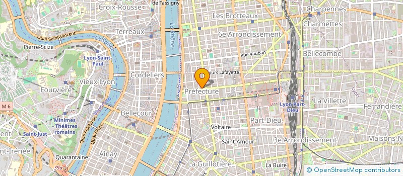 localisation de l'entreprise C.H. CONSULTANTS  LYON