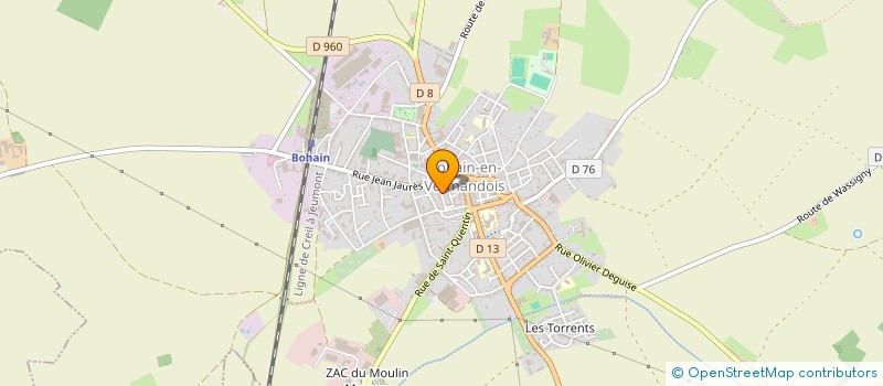 localisation de l'entreprise C'H LUDO LE BON JARDINIER A BOHAIN EN VERMANDOIS à BOHAIN-EN-VERMANDOIS