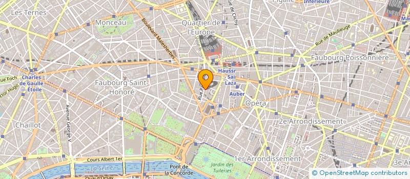 localisation de l'entreprise C H R CONSEILS à PARIS