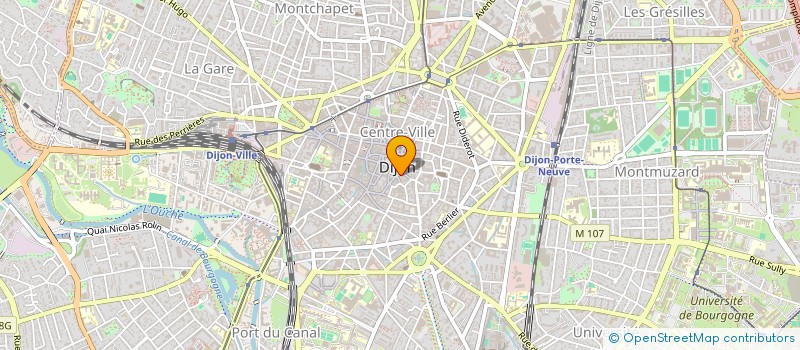 localisation de l'entreprise C.H.R GOURMAND à DIJON