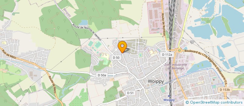 localisation de l'entreprise C.H. TOITURES  CHANVILLE