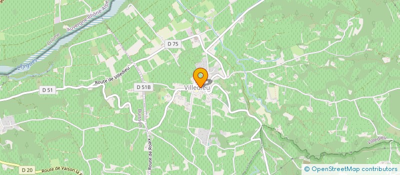 localisation de l'entreprise C.H. VAISON LA ROMAINE à VAISON-LA-ROMAINE