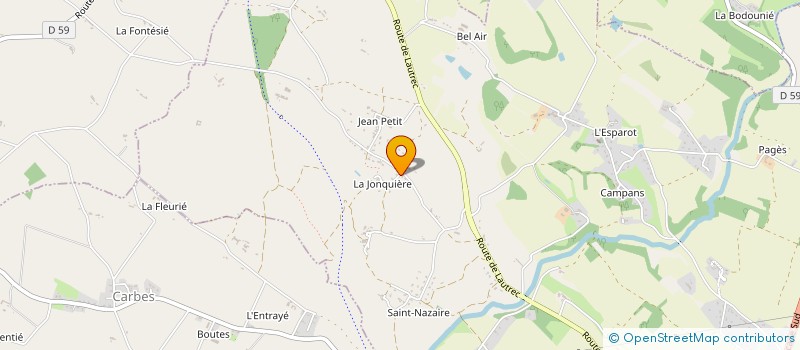 localisation de l'entreprise C-H-W  CASTRES