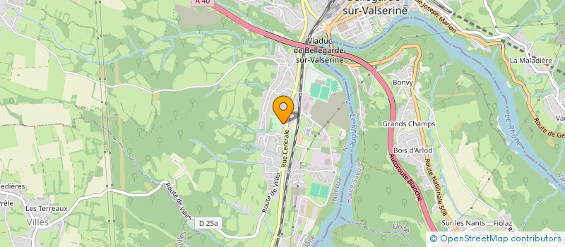 localisation de l'entreprise C'HAIR à VALSERHONE