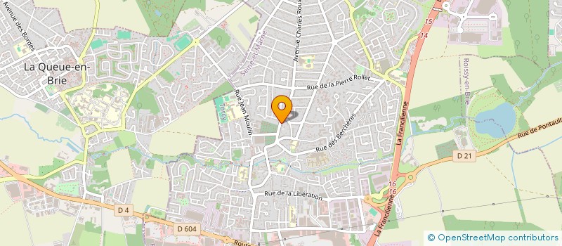 localisation de l'entreprise C HELP-PANNE à PONTAULT-COMBAULT