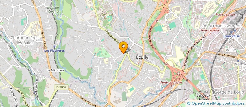 localisation de l'entreprise C'HENON  ECULLY