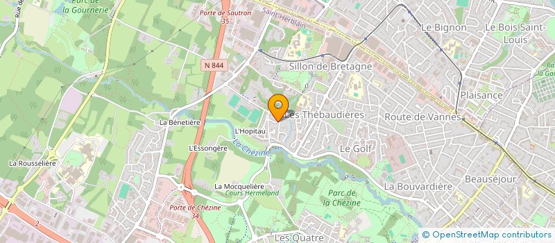 localisation de l'entreprise C.HERVOUET CONSULTING à SAINT-HERBLAIN