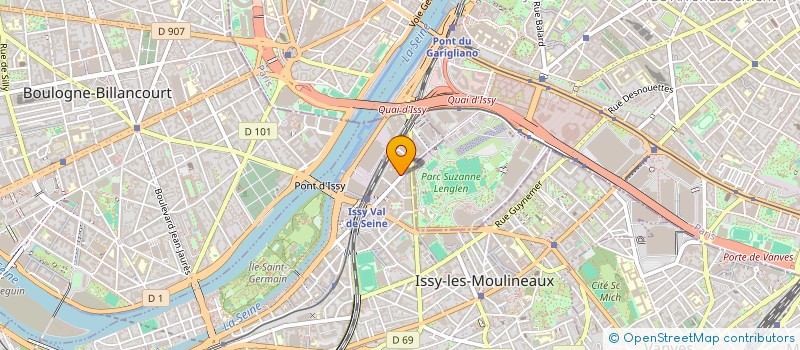 localisation de l'entreprise C+ HOLDING 2 à ISSY-LES-MOULINEAUX