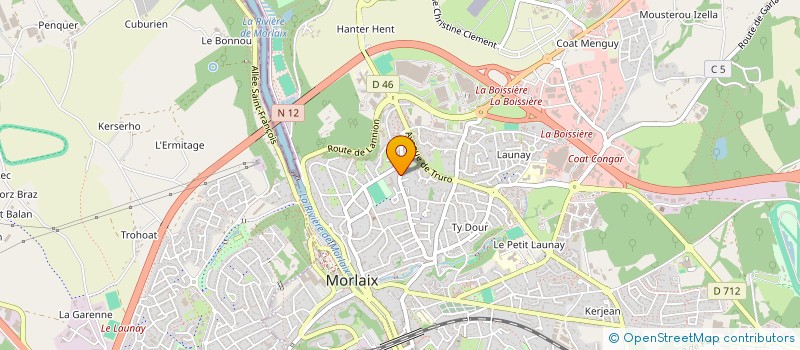 localisation de l'entreprise C'HWEC'H  MORLAIX