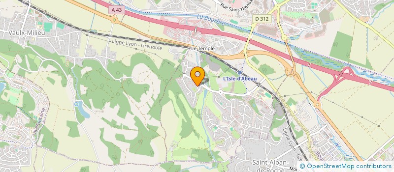 localisation de l'entreprise C-HYI à BOURGOIN-JALLIEU