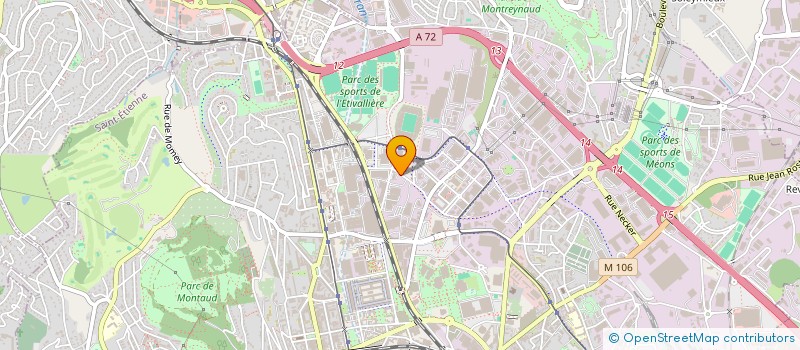 localisation de l'entreprise C I B FINANCE à SAINT-ETIENNE