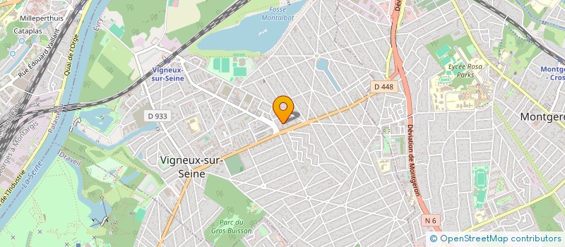 localisation de l'entreprise C I C I à VIGNEUX-SUR-SEINE