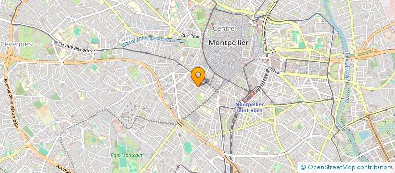 localisation de l'entreprise C.I.C.P CONSEIL IMMOB CONSTRUC PERSONNA à MONTPELLIER