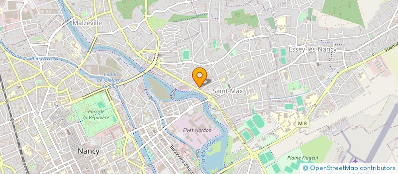 localisation de l'entreprise C I CONSTRUCTIONS à SAINT-MAX