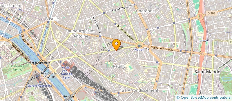 localisation de l'entreprise C I D 134  PARIS