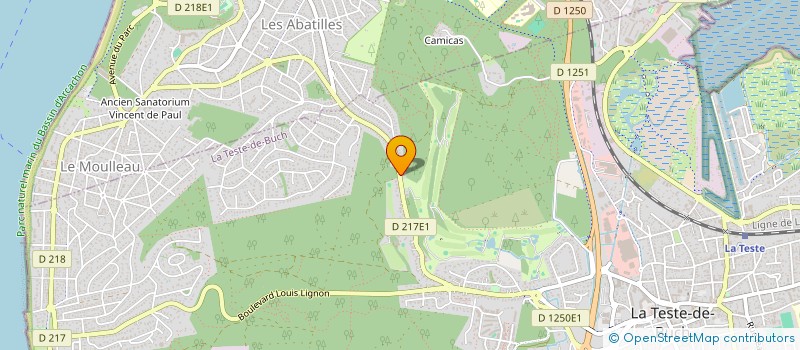 localisation de l'entreprise C-I&D à LA TESTE-DE-BUCH
