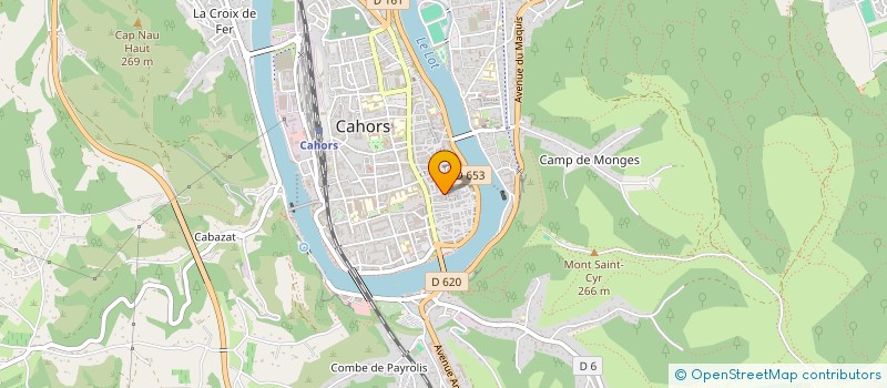 localisation de l'entreprise C.I.D.E  CAHORS