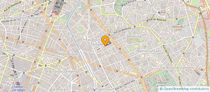 localisation de l'entreprise C I D F A F S à PARIS