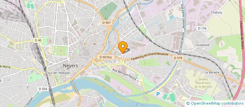 localisation de l'entreprise C I E M T N à NEVERS