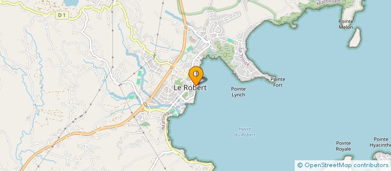 localisation de l'entreprise C.I.F.P.M SARL à LE ROBERT