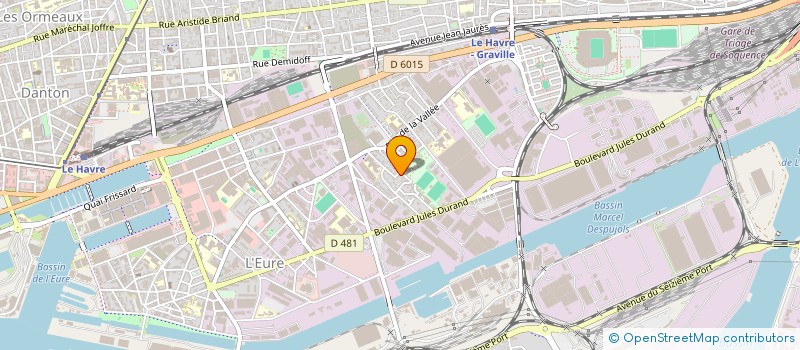 localisation de l'entreprise C-I FRUITS ET LEGUMES à LE HAVRE