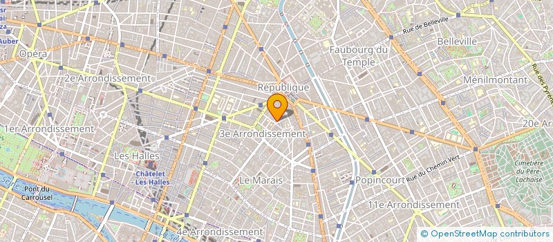 localisation de l'entreprise C I G à PARIS