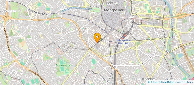localisation de l'entreprise C.I.G.F CONSEILS à MONTPELLIER
