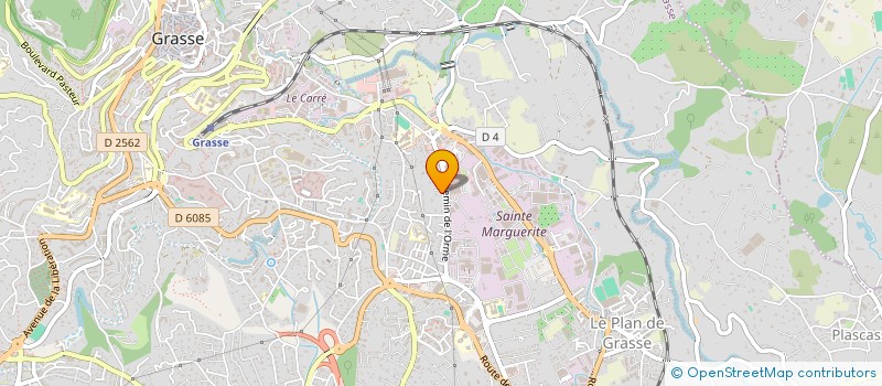 localisation de l'entreprise C I H  GRASSE