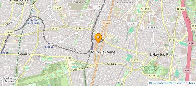 localisation de l'entreprise C.I.I.C. à BOURG-LA-REINE