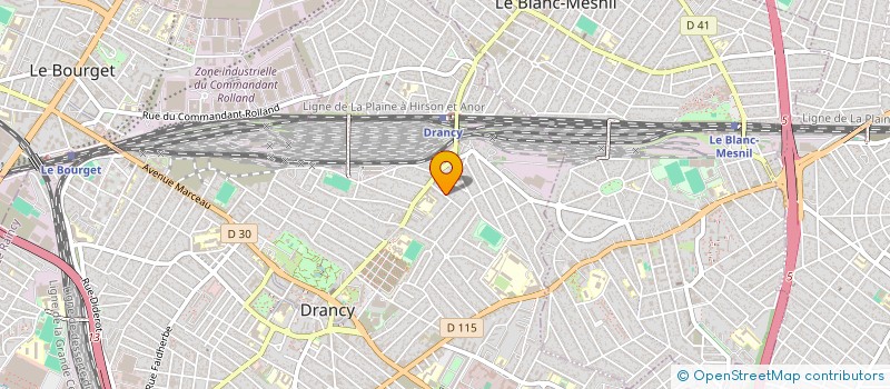 localisation de l'entreprise C.I. ISOLATION à DRANCY