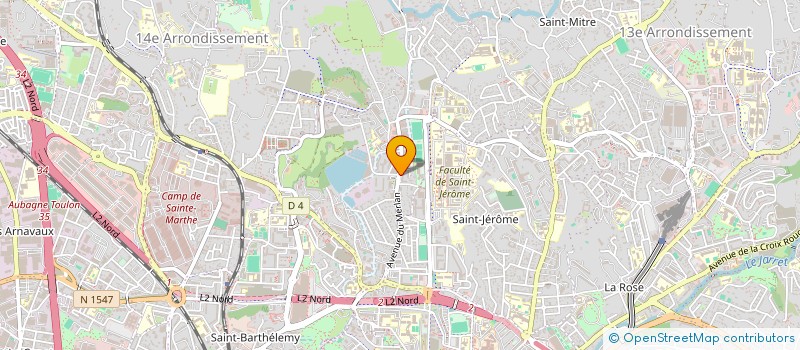 localisation de l'entreprise C.I.J TRANSPORTS à MARSEILLE