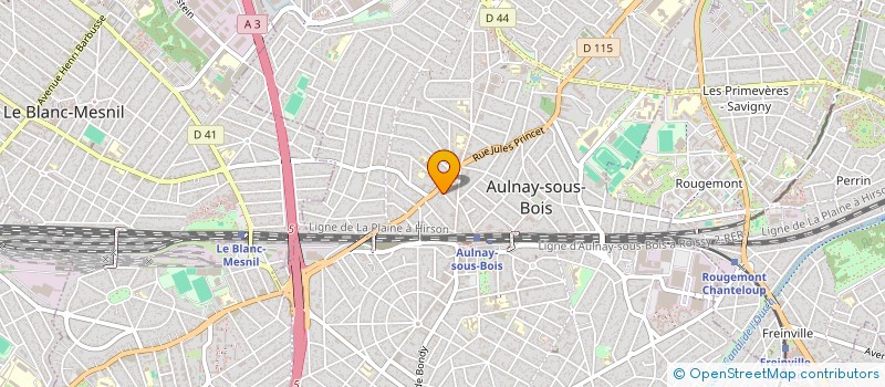 localisation de l'entreprise C.I.M. BAT à AULNAY-SOUS-BOIS