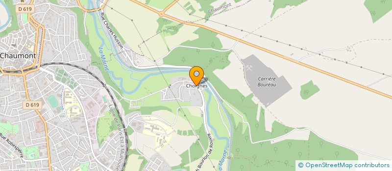 localisation de l'entreprise C I M C 2 A à CHAMARANDES-CHOIGNES