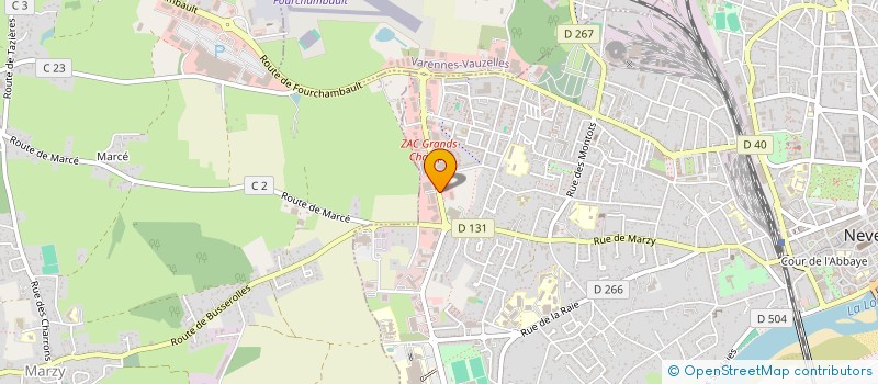 localisation de l'entreprise C.I.M.E. à NEVERS