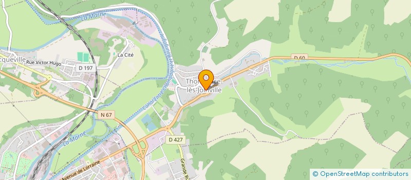 localisation de l'entreprise C.I.M.G. à THONNANCE-LES-JOINVILLE
