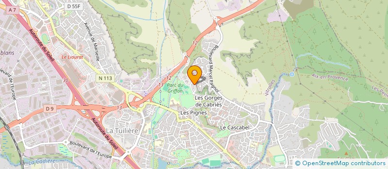 localisation de l'entreprise C.I.P à VITROLLES