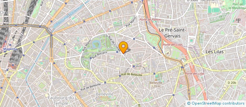 localisation de l'entreprise C.I.P.S. SARL  PARIS